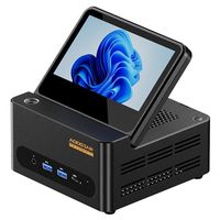 Aoostar G-FLIP Mini PC 5 inch Screen AMD Ryzen AI 9 HX 370 Intel Ultra 7 155H Gaming Computer OCuLink 2xUSB4 Windows 11 WiFi7