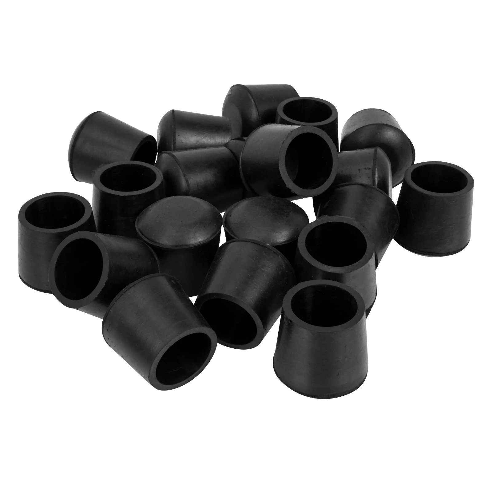 

20pcs Rubber Feet Caps for Trampoline Legs AntiSlip Chair Covers WearResistant Furniture Protection Outdoor Toys