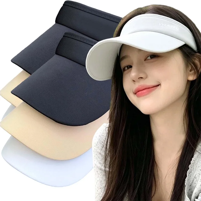 Summer Ice Silk Short Beanie Hat Empty Top Breathable Cooling Lightweight Sun Block Cap Unisex Cycling Running Driving Outdoor