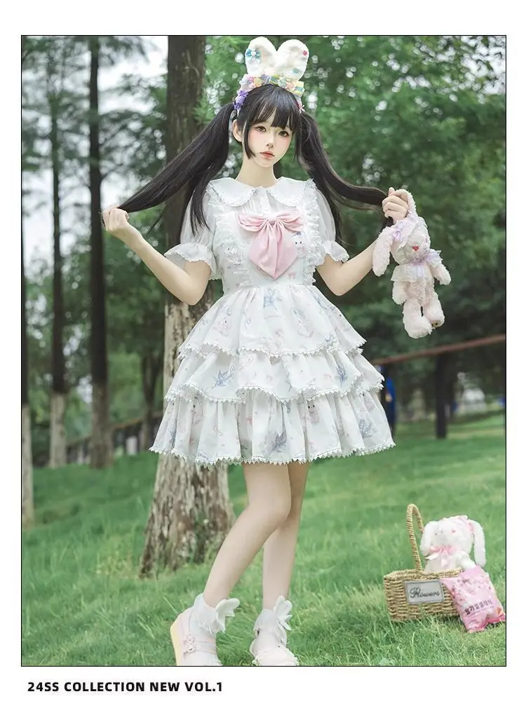 

MAGOGO Original jsk Princess dress, a sweet Japanese Lolita dress