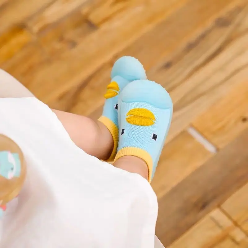 아기신발 Infants Toddler Sock Shoes Indoor Cute Baby Floor Shoes Baby Girl Boy Casual Sneaker Soft Sole Non-slip First Walkers Tenis