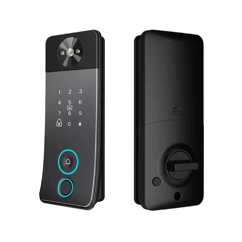 

IoT Intelligent Digital Door Lock with Cloud Data Storage Finger Print Access for Bedroom Door Smart Serrure Numérique