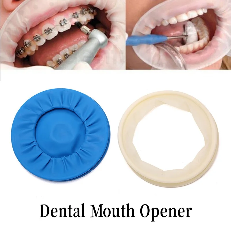 Dental Mouth Opener Rubber Dam Dental Buccal Retractor O Shape Oral Hygiene Dental Material