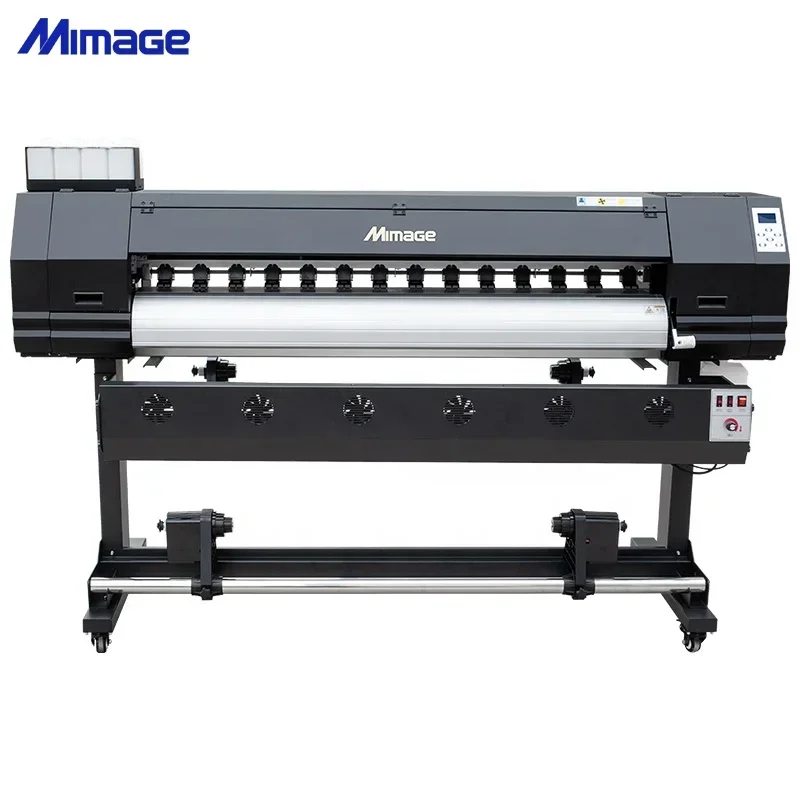 Mimage 1.6m/1.8m 6ft textile dye sublimation printing machine large format eco solvent printer