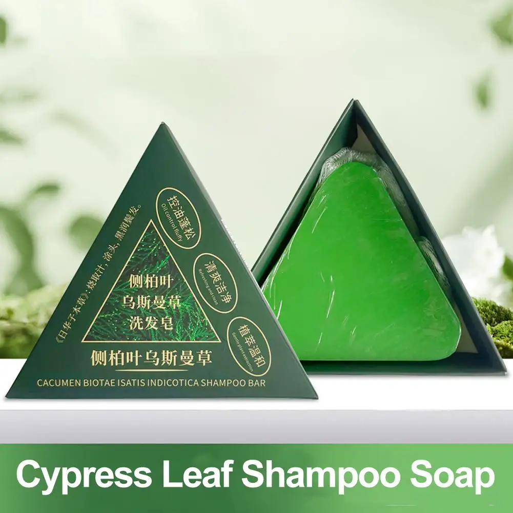 صابون شامبو عشبي عشبي من عشب أوسمان وبلاتيكلاادوس يقوي مضاد للخسارة ينظف الزيت وجذور فروة الرأس والتحكم في الصابون K5F5
