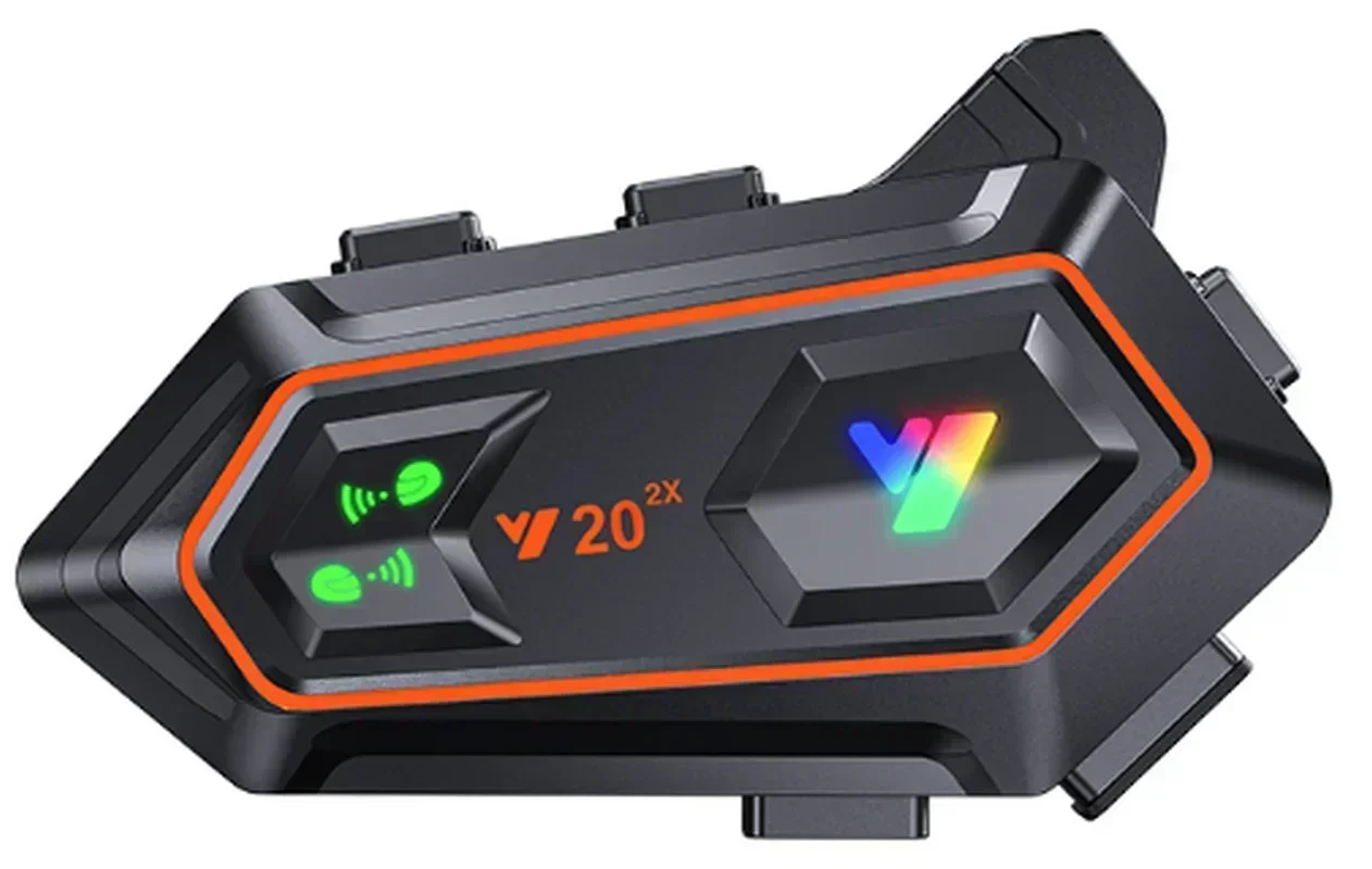 Y20-2x intercom version bluetooth kopfhörer motorrad bluetooth subwoofer kopfhörer