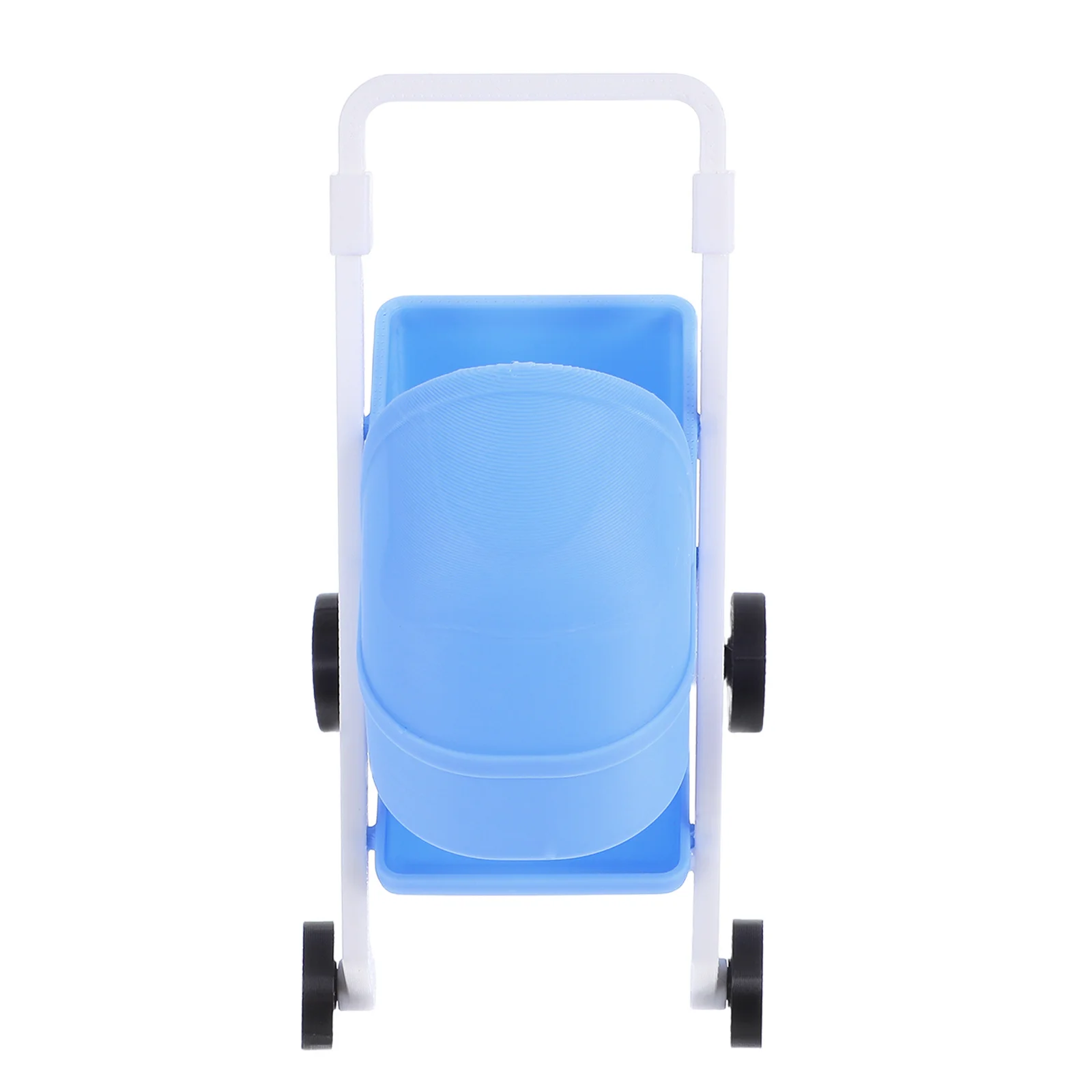 

Mini Stroller Realistic Design Lightweight Dollhouse Furniture For Kids Roleplay Play Compatible With Small Scenes