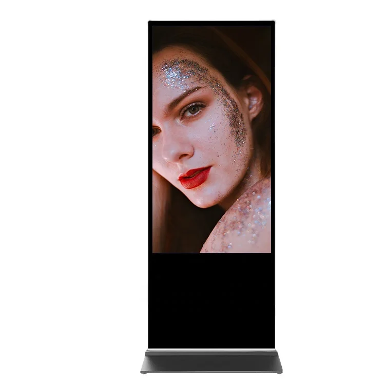 Il dispositivo pubblicitario più venduto 2023 Touch Screen Lcd Pubblicità Player Quiosco da pavimento