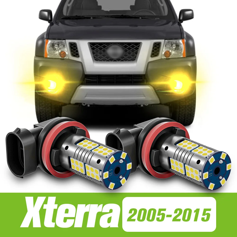 

2pcs For Nissan Xterra 2005-2015 LED Fog Light 2006 2007 2008 2009 2010 2011 2012 2013 2014 Accessories