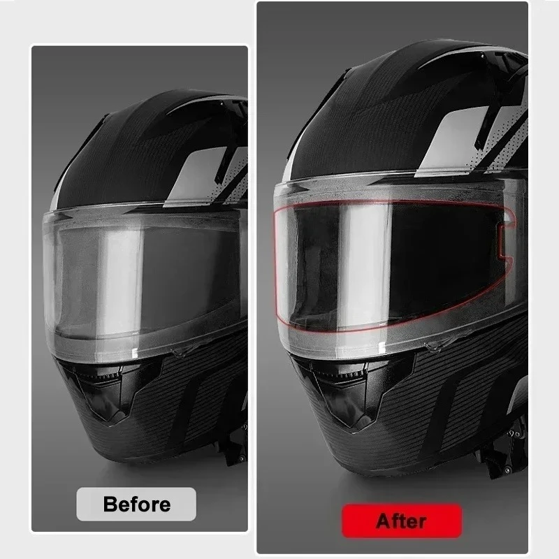 Motorcycle Helmet Visor Film Anti Fog For AGV For SHOEI For HJC K1 K3SV K5 PISTA GLAMSTER RPHA70 RX7X TT COURSE FF320  Lens Film