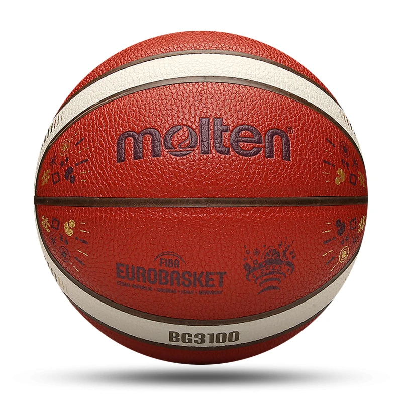 2022 Molten Original Basketball Ball Size 7/6/5 High Quality PU Wear-Resistant Match Training Outdoor Indoor Men basketbol topu