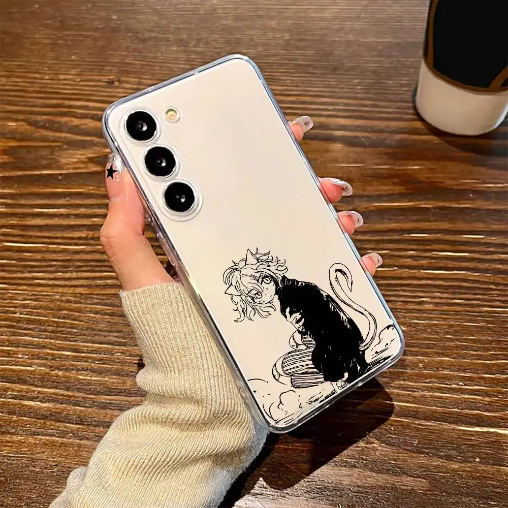 Neferpitou Hunter x Hunter HXH For Samsung A10 A12 A31 A40 A70 Transparent Cover Phone Case