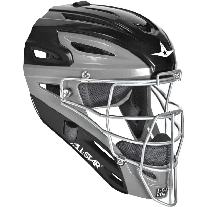 All-Star S7™ Catching Helmet/Adult/Graphite Two Tone Small
