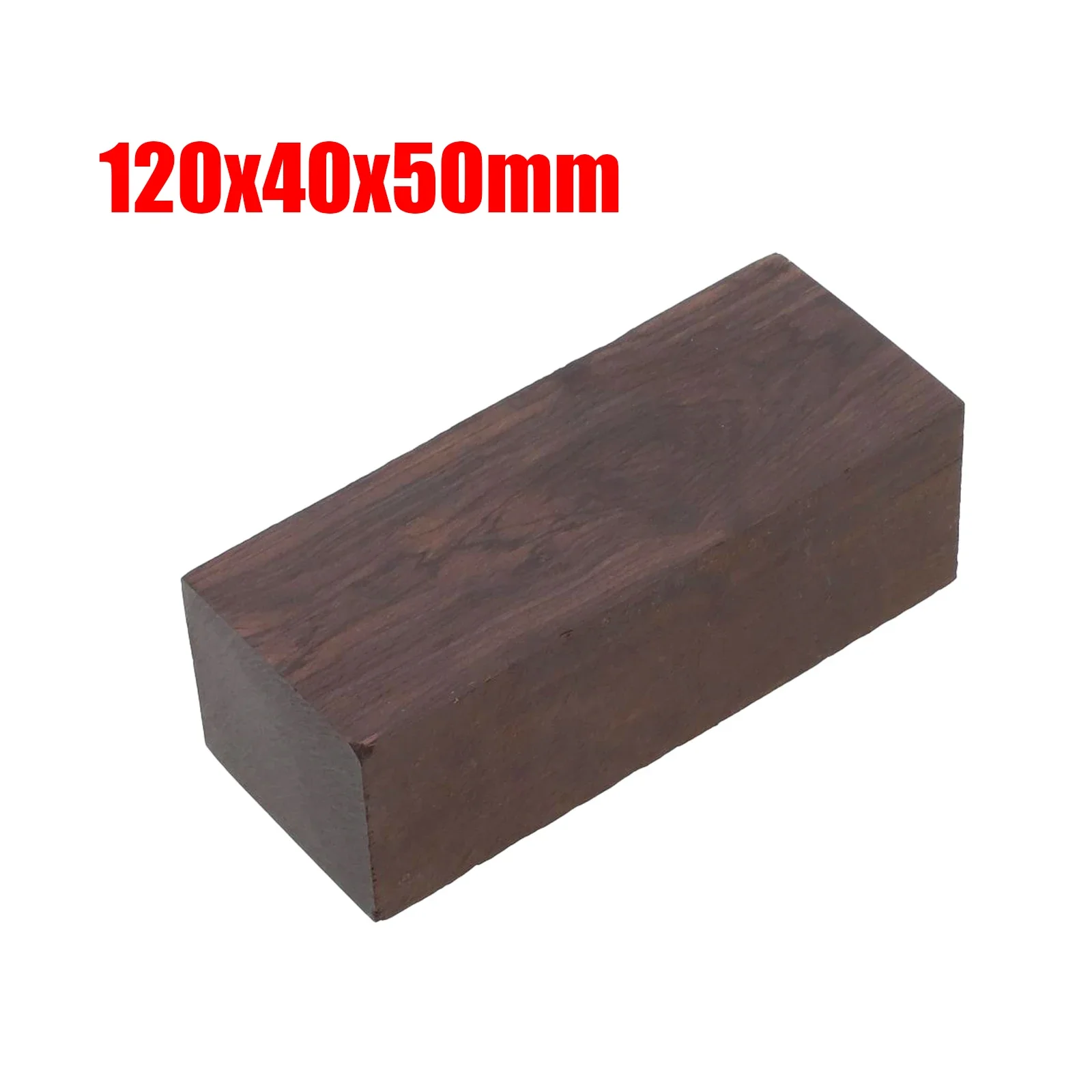 DIY Handle Carving Musical Black Teak Blocks Black Teak Blocks 1.3 Density 120x40x50mm Bug-and-anti-aging Colorfast