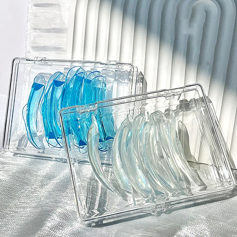 Coussinets de levage de cils en Silicone sans colle, 5 paires, tampons de permanente pour Extension de cils, tige de recourbe-cils, outils de maquillage et de beauté