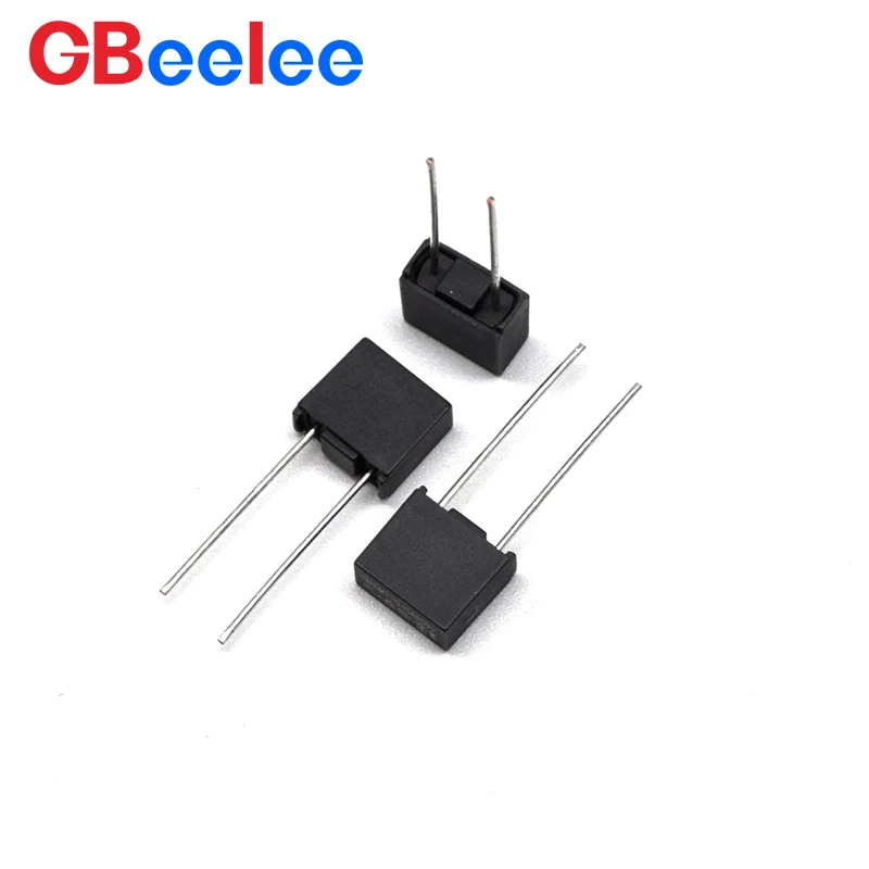 500PCS 250V 300V 350V 400V Square Micro Fuse MTS NTS TMS Miniature Fuse 100mA-20A PCB Mount Thermoplastic