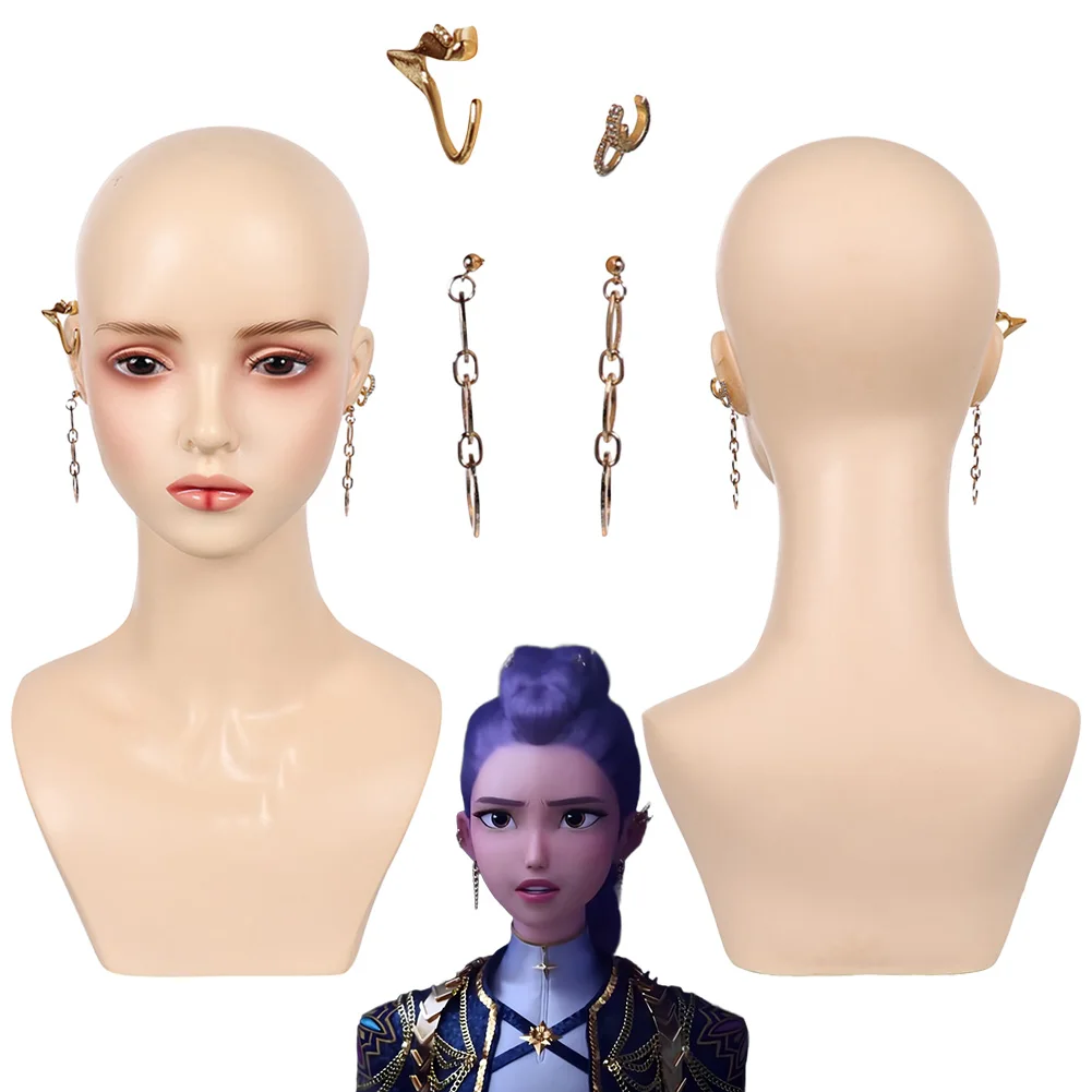 

Маскировочные серьги Demon Hunter of KPop Rumi, 2025, аксессуары для костюмов с героями мультфильмов, женские нарядные наряды для ролевых игр, реквизит для вечеринки, подарки