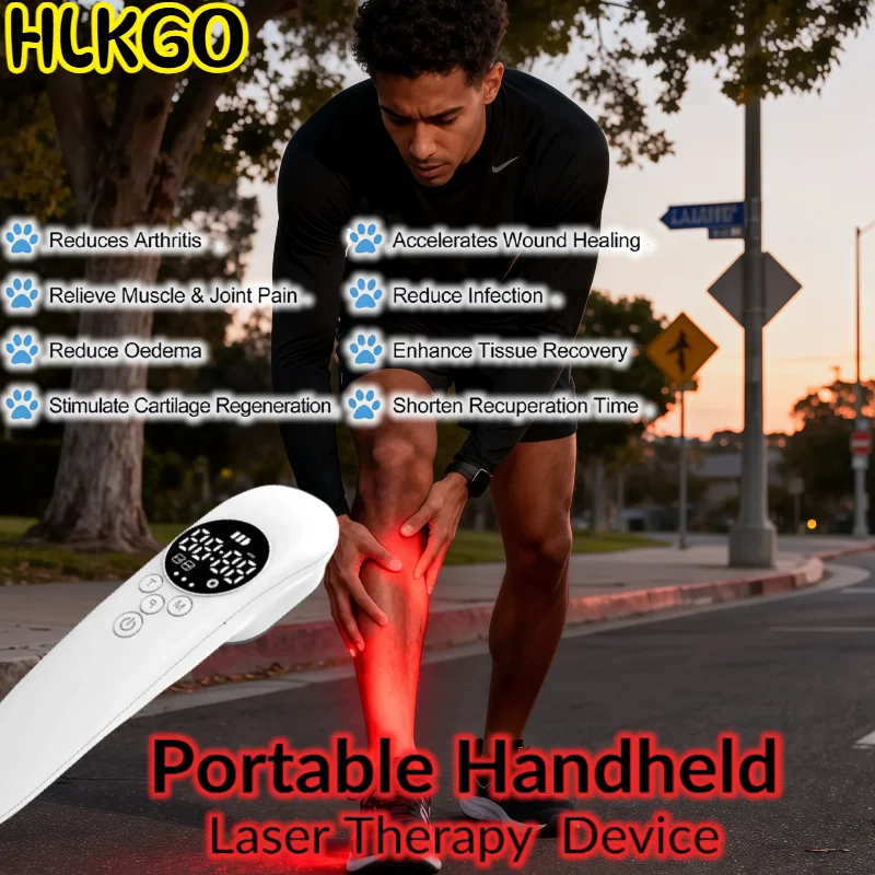 

Устройство лазерной терапии 650 нм 808 нм Простота в использовании физиотерапия LLLT для пожилых людей Устройство хронической боли