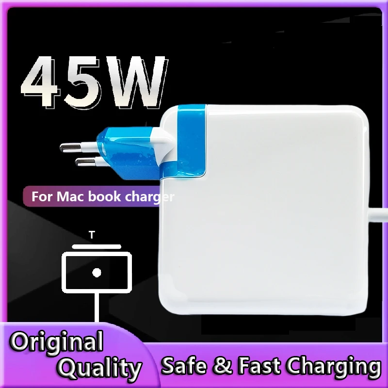 

45W 14.85V 3.05A T M2 For apple Mac Book Air 11" 13" A1465 A1436 A1466 A1435 Laptop Power Adapter Charger