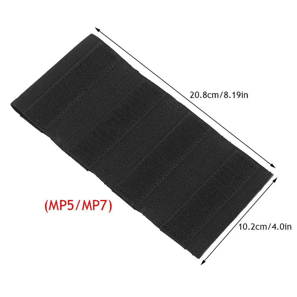 Chest Rig Insert Magazine Pouch Panel Tactical Chest Hanging Inner Liner 4 Slot MP5/MP7 Hook Fasteners Hunting Vest Accessory