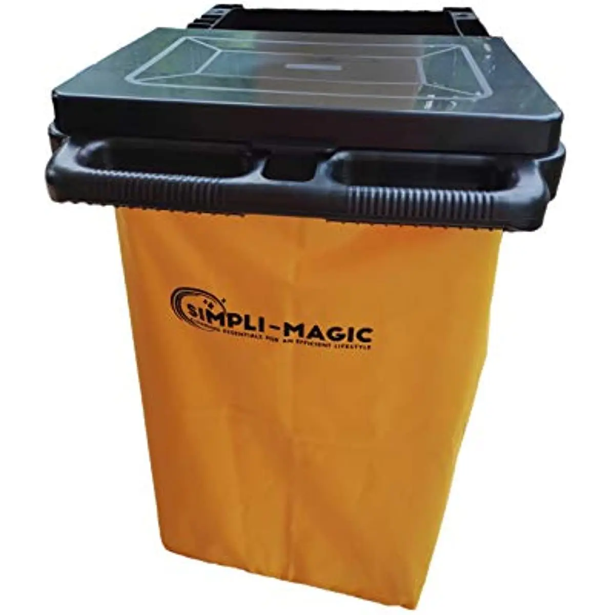 Simpli-Magic 79191 Janitorial Cart, Commercial, Yellow/Grey