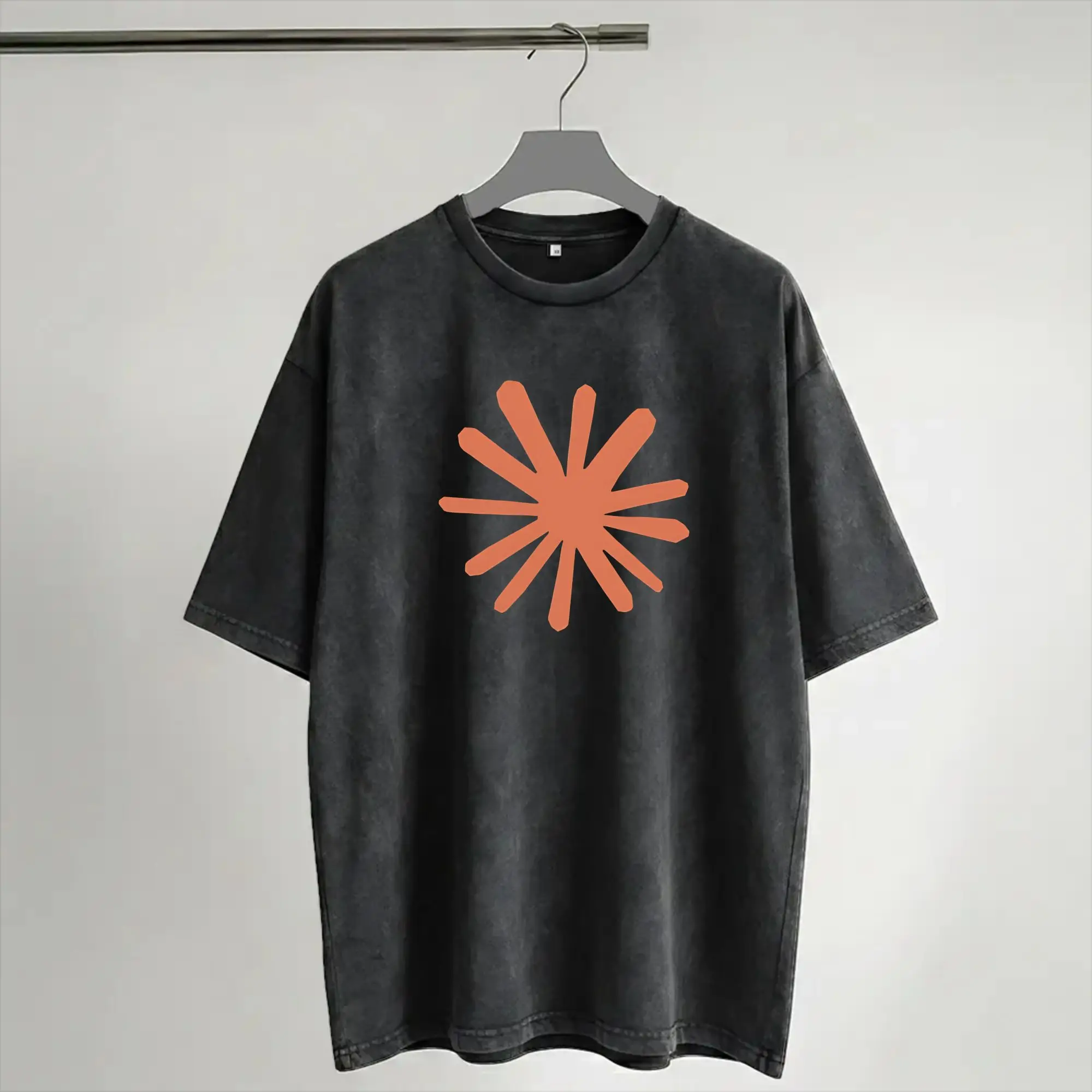 Claude Code Washed T Shirts Streetwear Hip Hop Vintage T-Shirt  Tee Shirt for Men Women 100% Cotton Harajuku