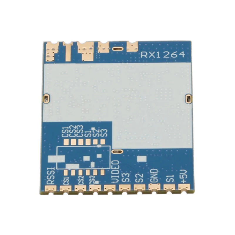 1 個 1.2-2.2GHz RX1264 ビデオ受信モジュール 8CH 64 周波数ポイント 1080-2200MHz ワイヤレス VRX レシーバーオプション RSSI スロープ