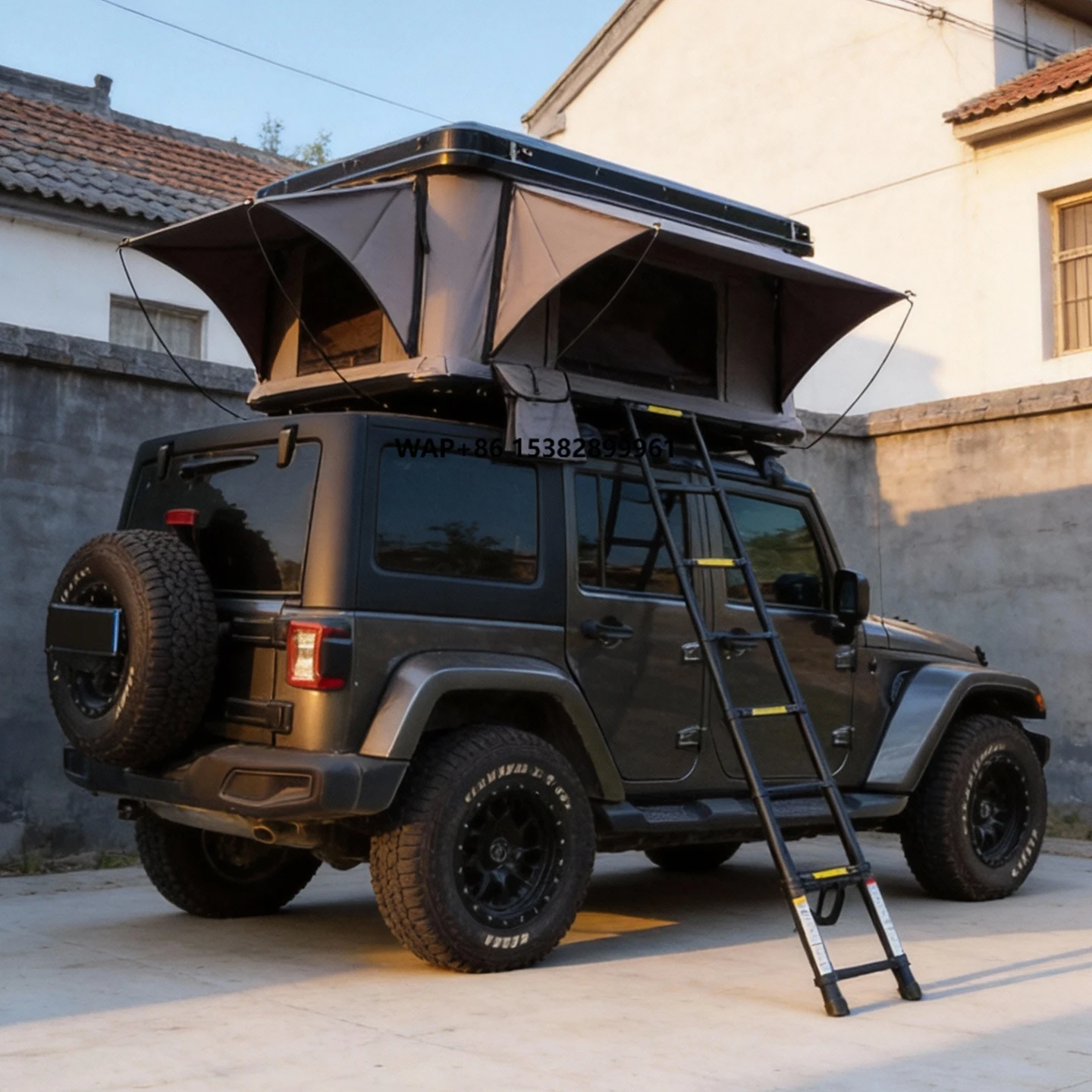 

Автоматическая палатка на крышу автомобиля из алюминиевого сплава с жестким корпусом - всесезонная, для 2-4 человек, для внедорожников, кемперов и приключений на бездорожье