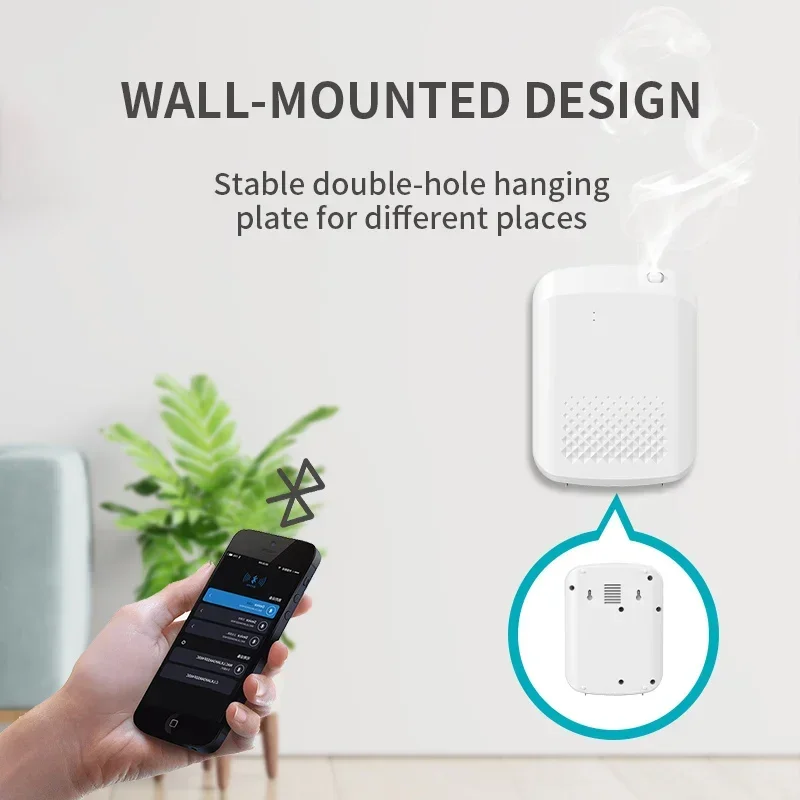 

1000m³ Bluetooth Perfume Aroma Diffuser Electric Smell for Home Room Hotel Fragrance Flavoring Essential Oil Air Freshener