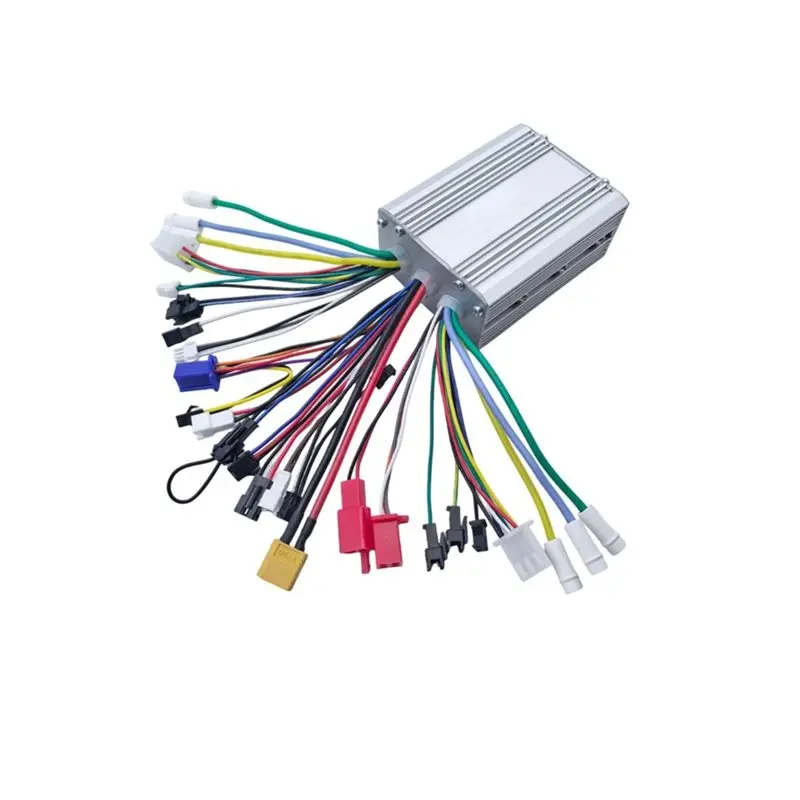 WORTHOWN-Electric Bicycle Part Dual-Drive Brushless Motor Controller 500W Electric Scooter Controller Electric Bicycle