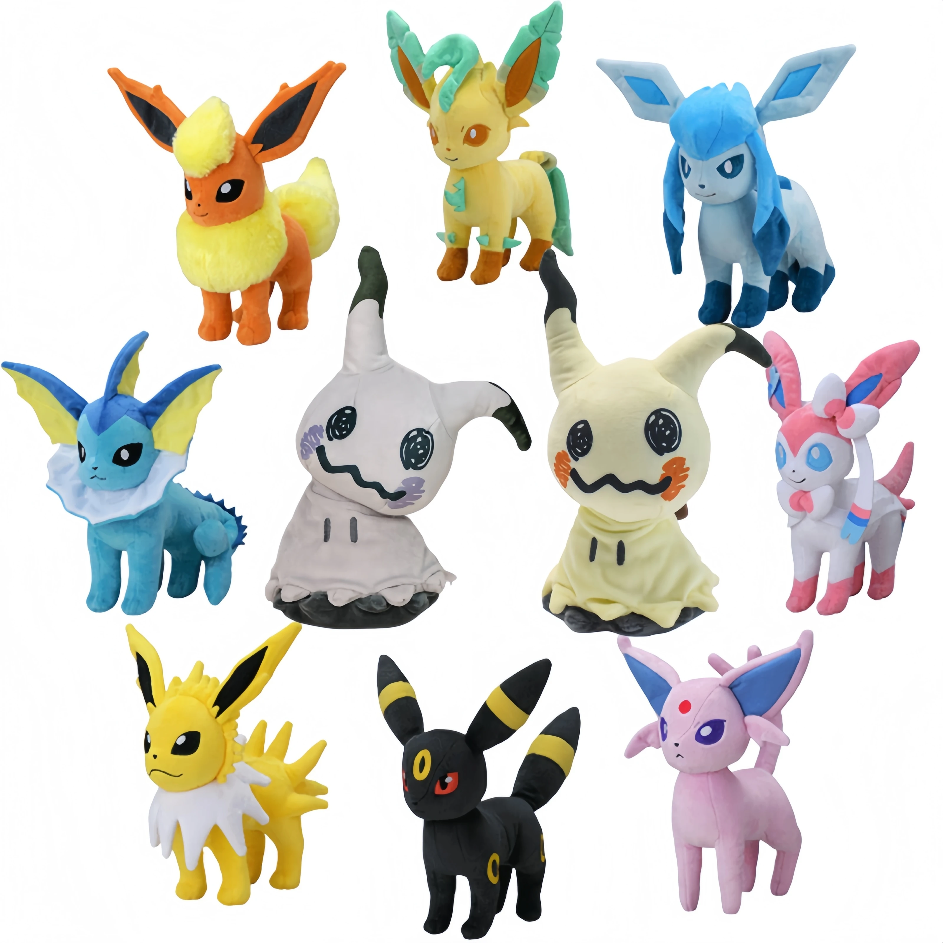 

Mimikyu Eevee Stuffed Plush Toy Eevee Family Pokemon Plush Toys Sylveon Umbreon Vaporeon Flareon Pikachu Stuffed Dolls Kids Gift