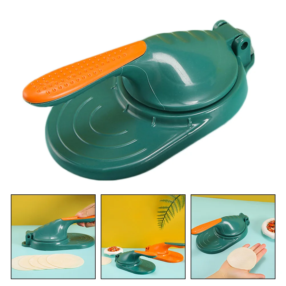 

Plastic Dough Pressing Mold Dumpling Skin Presser Labor-Saving Dumpling Wrapper Maker Tool Dough Pressing Tool for Dumplings