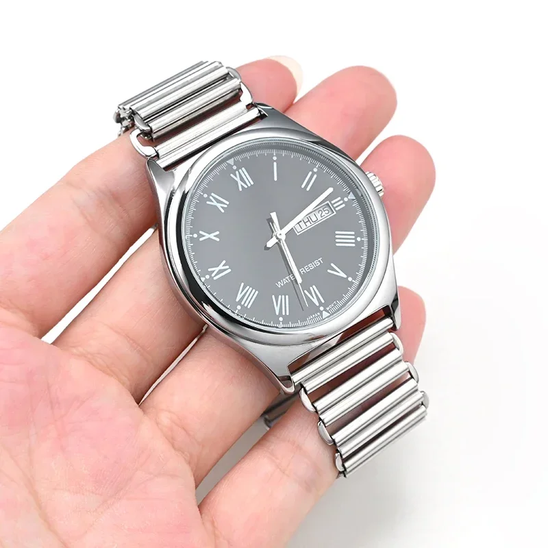 حزام من الفولاذ المقاوم للصدأ لساعة كاسيو F-91W F-84/105/108/A158W/168 AE-1200 12 14 16 18 مللي متر 20 مللي متر 22 مللي متر حزام ساعة عالمي سريع الإصدار #5