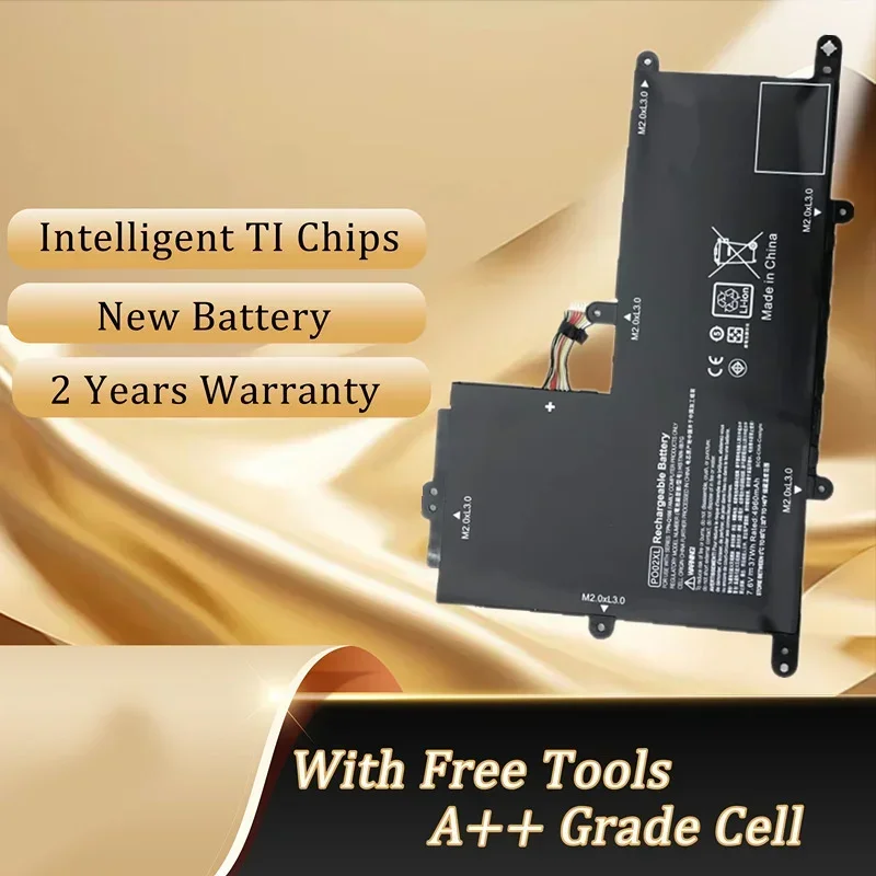 

PO02XL 37Wh 7.6V Laptop Battery 824560-005 TPN-Q166 HSTNN-IB7G for HP Stream11-R015WN 11-R014WM HSTNN-DB7G Series Notebook