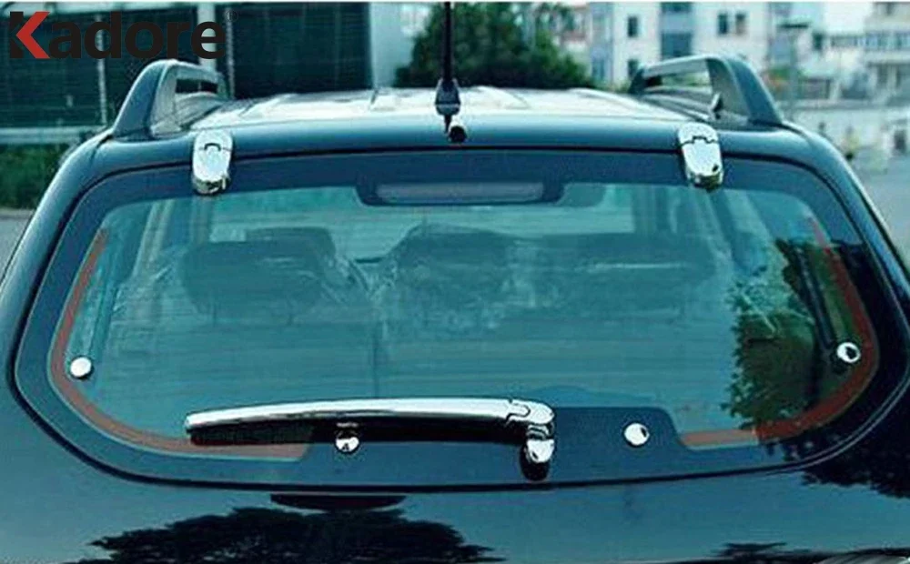 For Hyundai Tucson 2005 2006 2007 2008 2009 Rear Window Wipers Cover Trims Car Tail Wiper Strip Accessories ABS Chrome