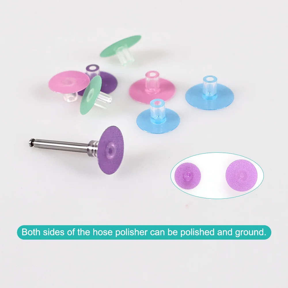 40Pcs/Box Dental Polishing Discs Kit Denspay Rainbow Dental Oral Resin Polishing Discs Set Finishing System Dentistry Instrument