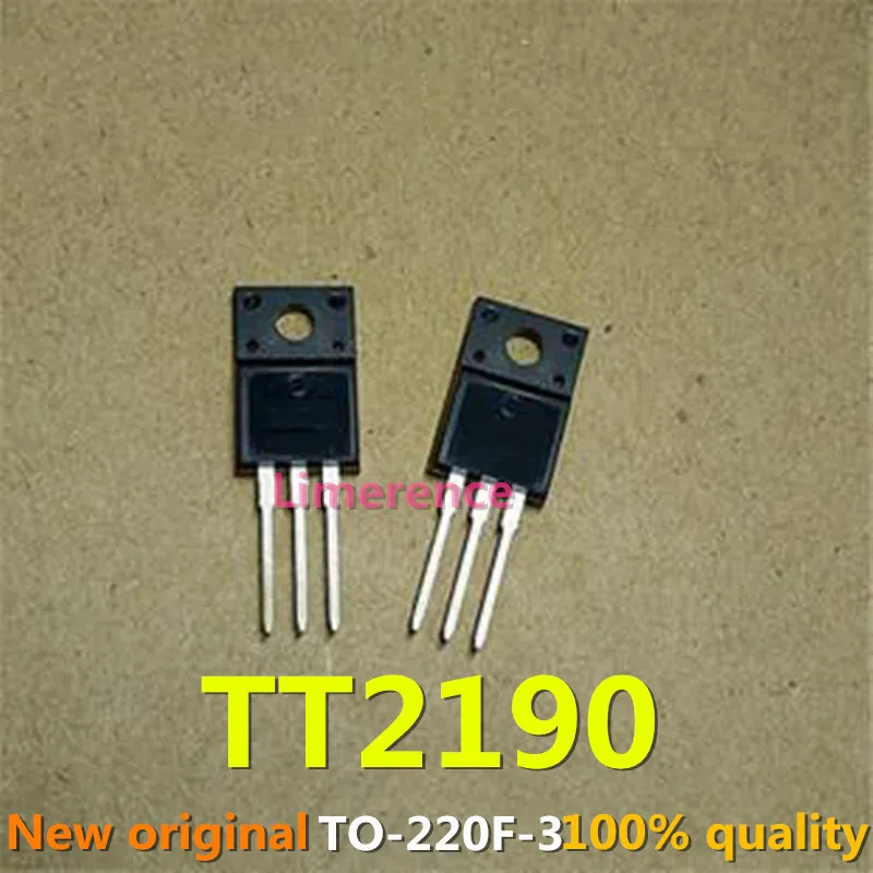 10pcs TT2190  Triode TV power supply tube TO-220F color TV with resistance small tube