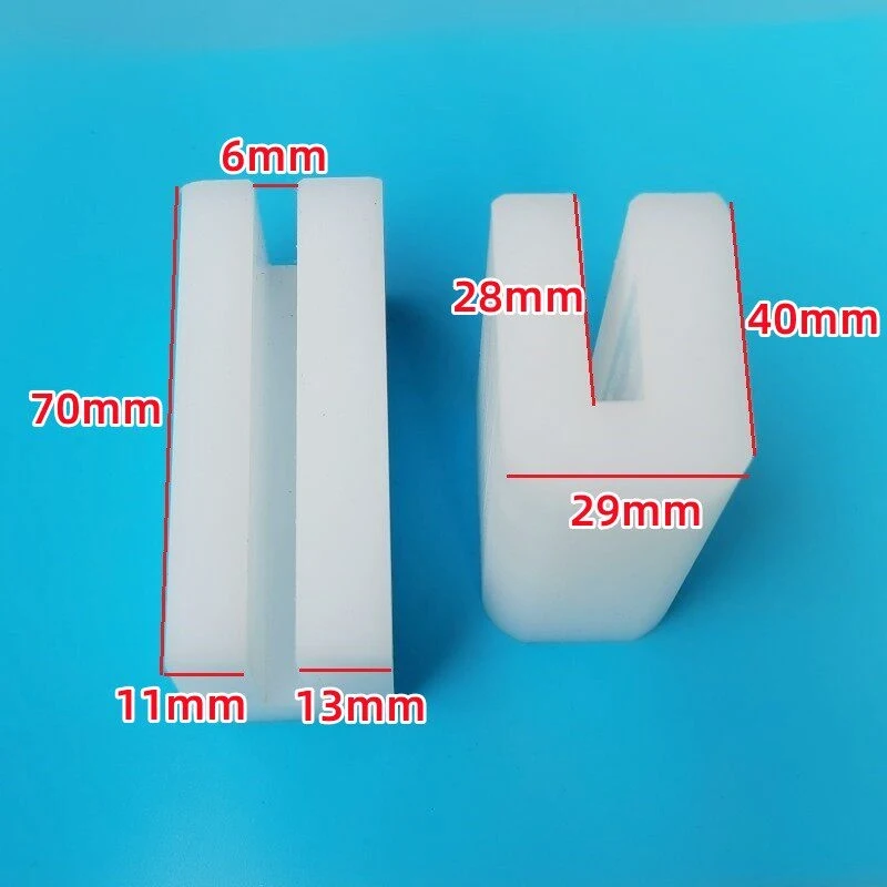 16PCS For Car Lift Double Column Gantry Lift Nylon Slider Accessories