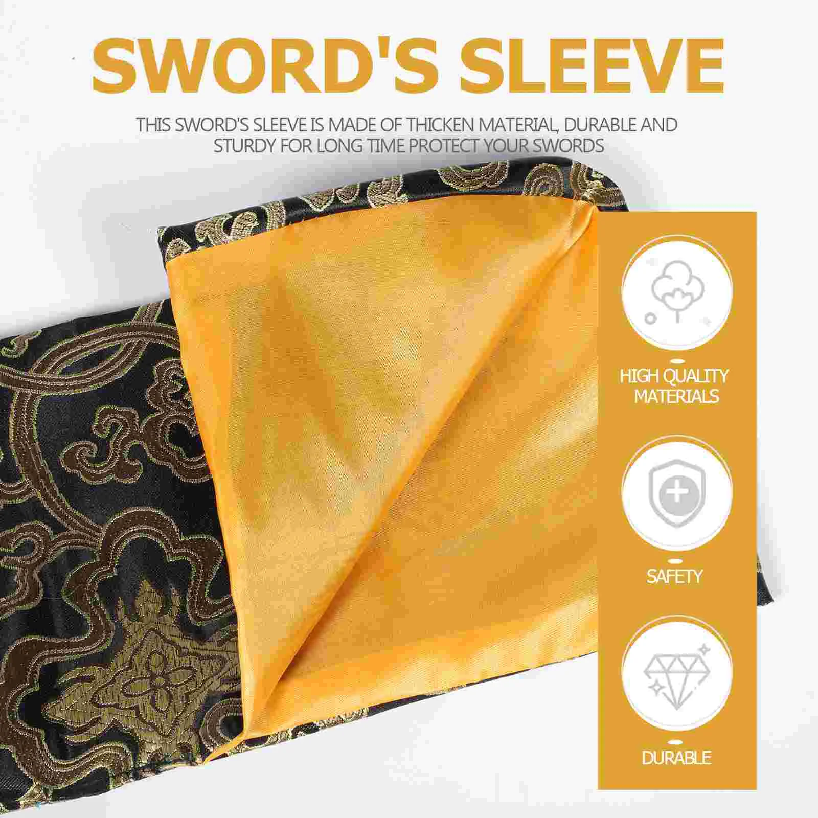 Silk Bag Storage Bags Long Martial -swords Collect for Creative Delicate Japanese Cover