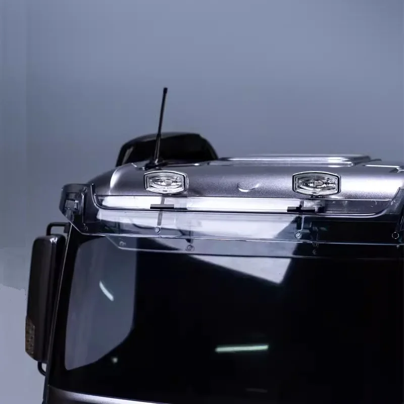 أضواء سقف LED لشاحنة تاميا RC 1/14 لسكانيا لبنز لأجزاء فولفو ذاتية الصنع