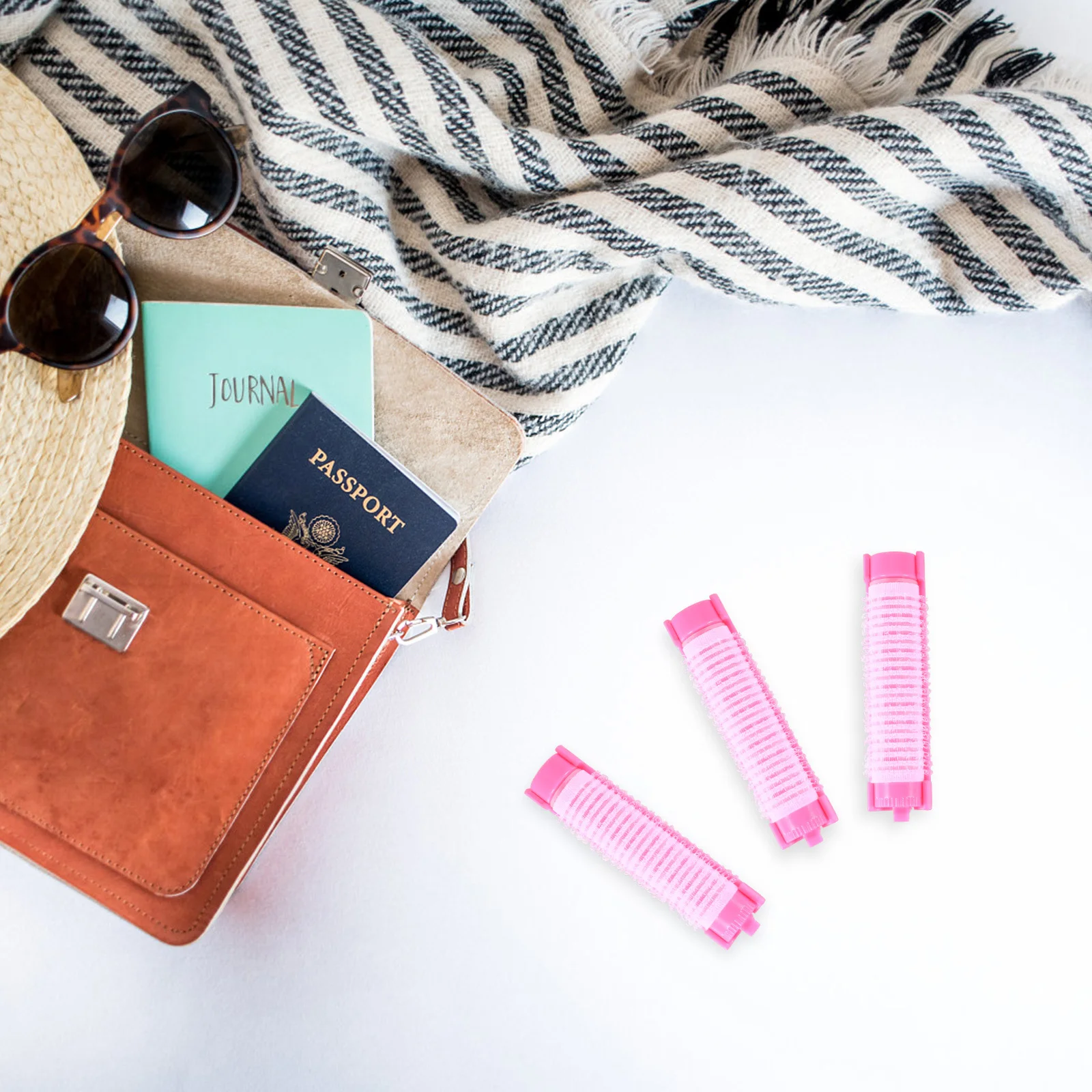 

20 шт. бигуди «сделай сам», волнистые бигуди, портативный набор роликов для укладки, прочный, легкий, для путешествий, для домашнего использования, персональная парикмахерская спираль