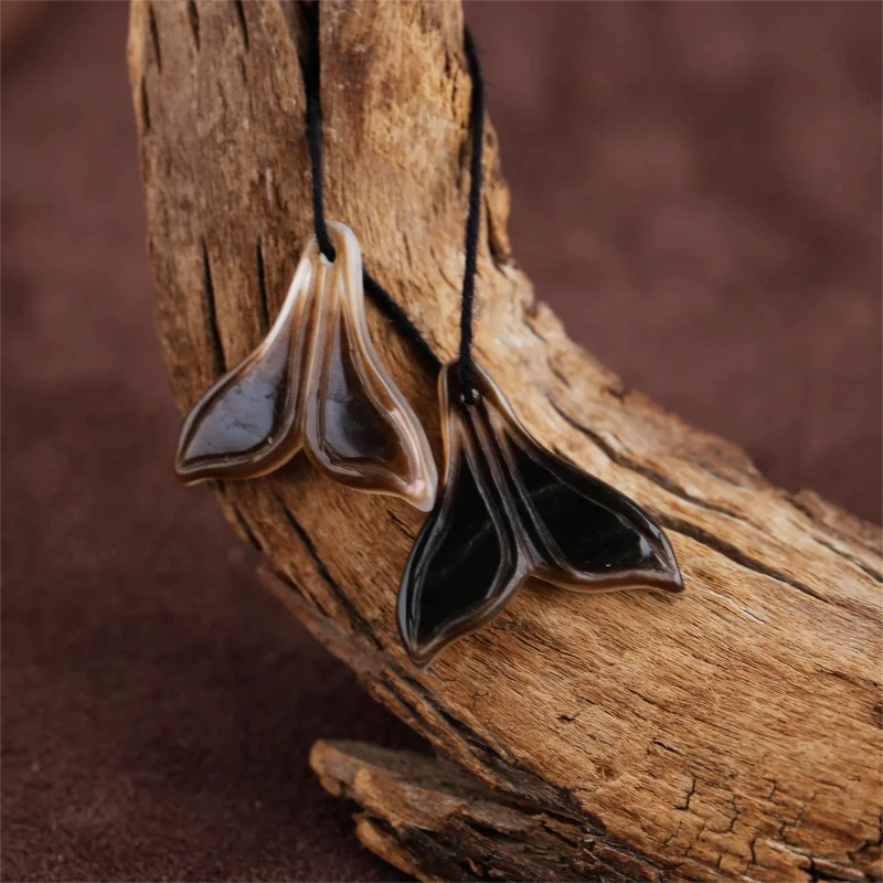 Natural Shell Fish Tail Earring Beads for Jewelry Making, Handmade Natural stones beads