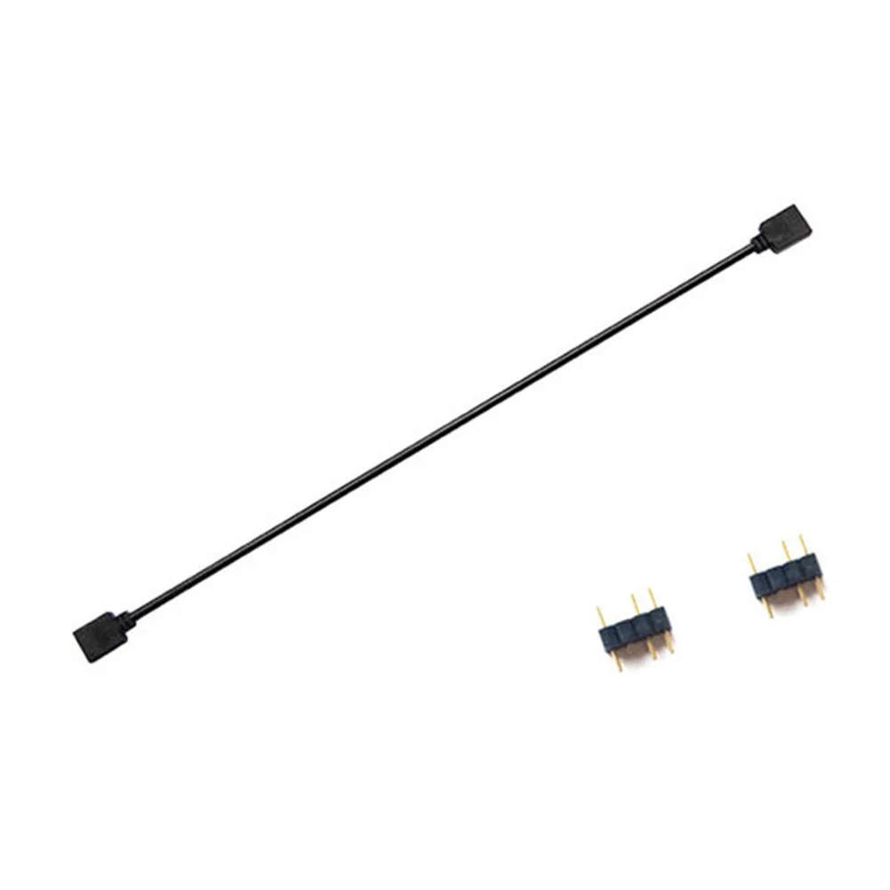 1 To 1 AURA RGB Extension Adapter Cable LED Light Strip 5V 3Pin/12V 4Pin Extension Adapter Cable AURA Extension Cable for ASROCK