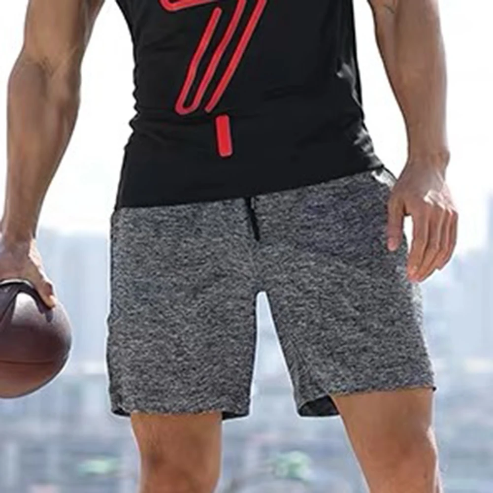 Male Short Pants Men Shorts Beach Shorts Bodybuilding Fitness Gym Training Quick Dry Regular Running Shorts New