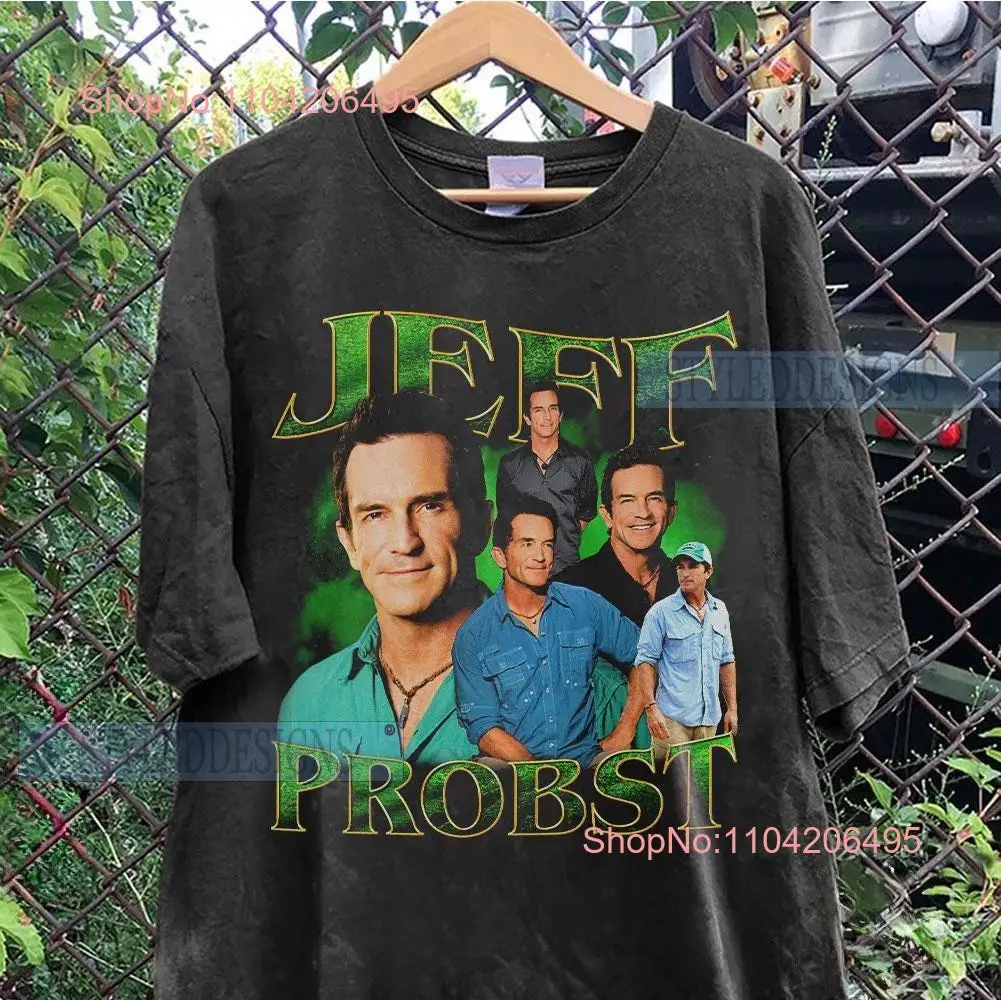 Limited Jeff ProbsT T Shirt Homage Presenter Vintage Television Tv Show  long or short sleeves