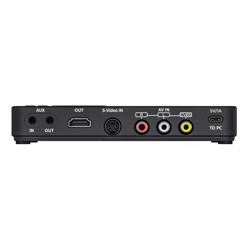 UNISHEEN UR230A Analog CVBS RCA SVideo Camera USB Tape VCR VHS Capture Card Box MP3 Video Recoder - Image 3