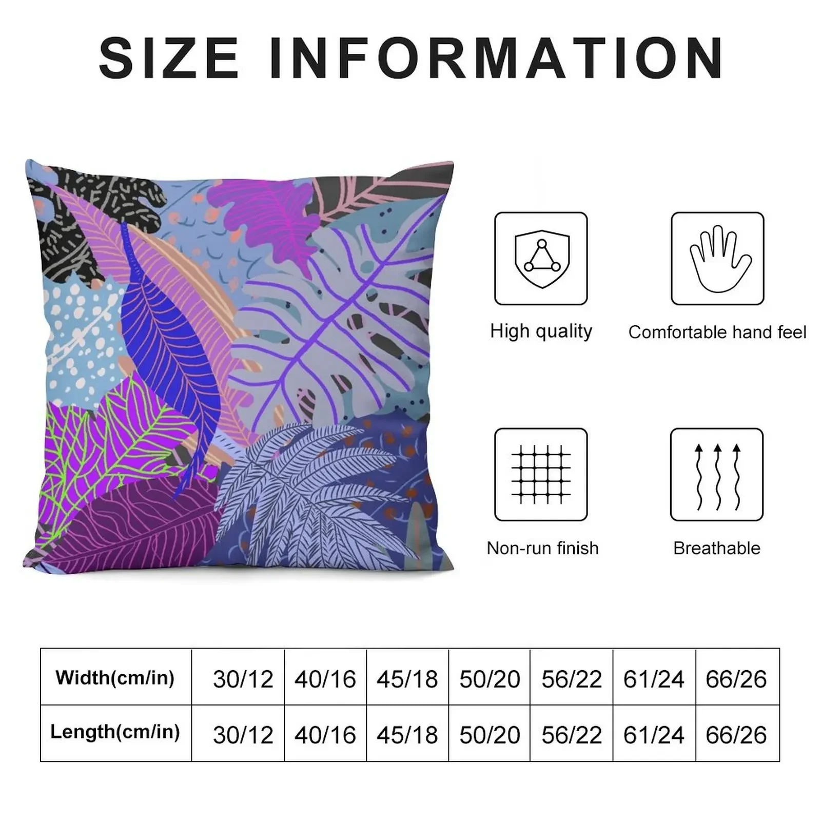 Ultraviolet Fade Nature Leaves Throw Pillow Christmas Covers Sofa Covers Cushion Cover luxury home accessories pillow