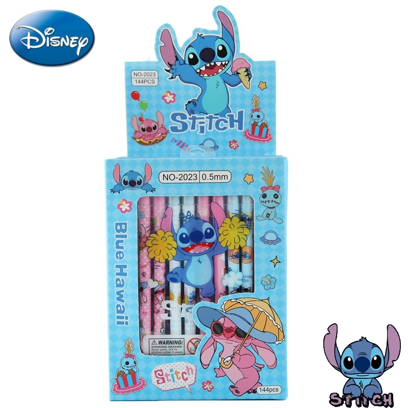 

Disney 12pcs Stitch Anime Gel Pens Erasable Pen Cute Cartoon Characters Creative Funny Student School Supplies Office Stationery