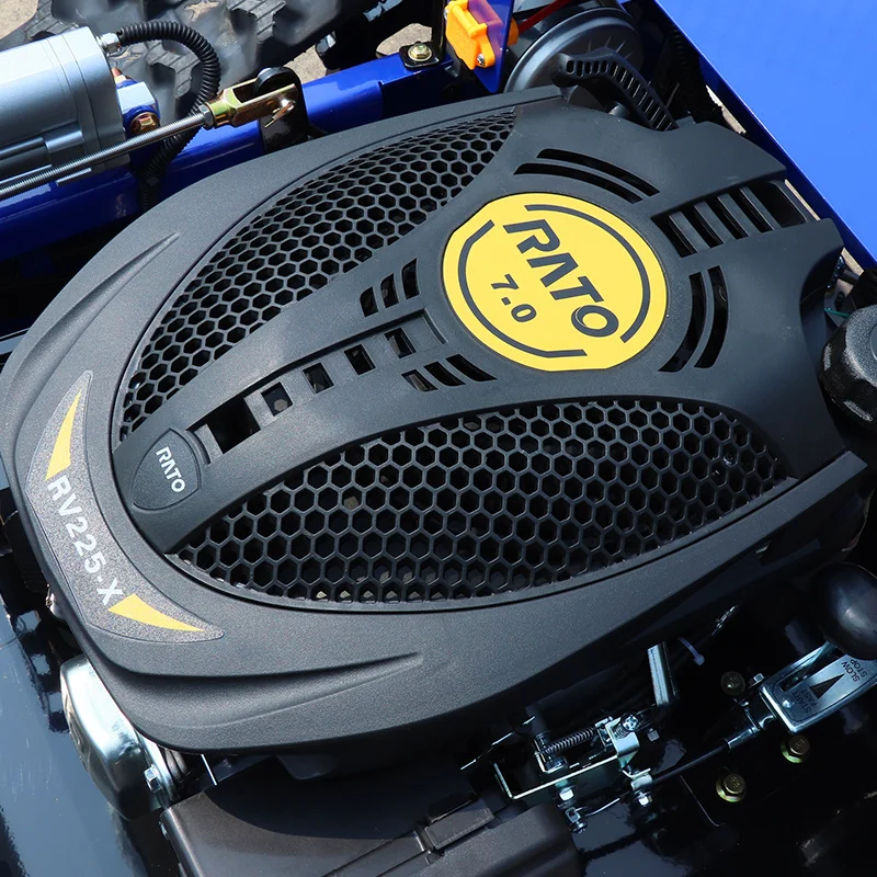 Customized New Hot Selling Small Home Use Four Stroke Crawler Petrol Remote Control Lawn Mower