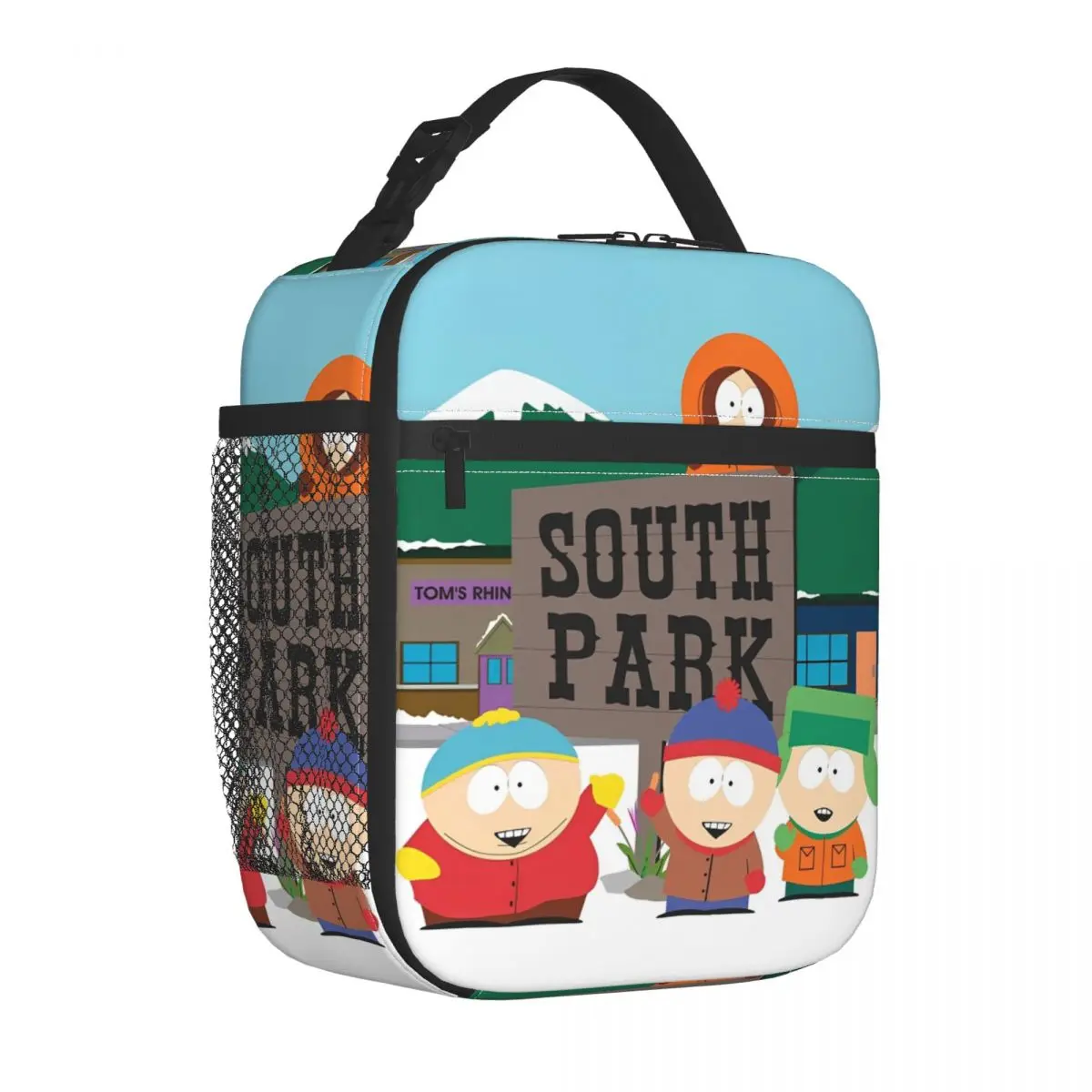 Souths Parked Merch Insulated Lunch Bag For Travel Food Storage Bag Portable Thermal Cooler Lunch Boxes